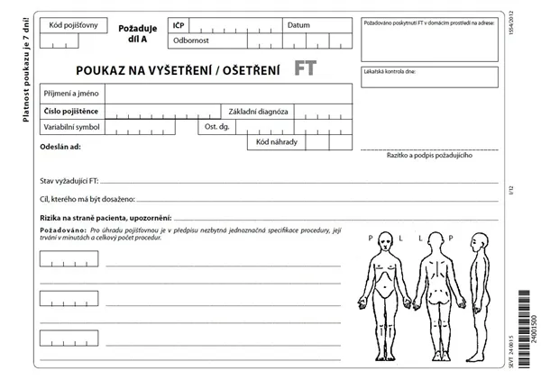 06ft- Poukaz na vyšetření - ošetření FT list A5
