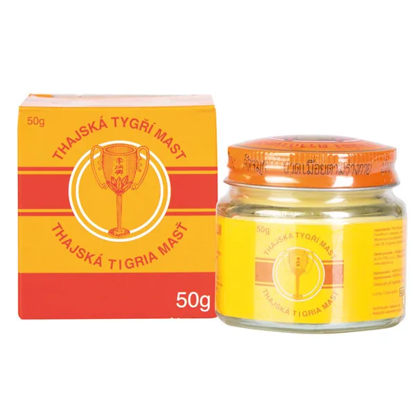 Thajská tygří mast Golden Cup balm 50g
