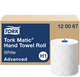 Tork Matic® jemné papírové ručníky v roli Advanced H1, 21x25 cm, dvouvrstvé