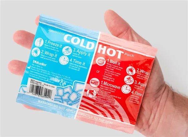 Mueller Reusable Cold/Hot Pack, chladivý/hřejivý sáček, 12 x 15 cm