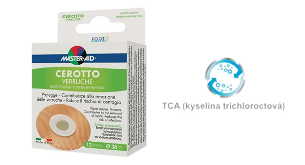 Foot Care Náplasti na bradavice 12 ks