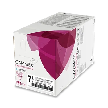 Rukavice operační, bezpudrové GAMMEX Latex Moisturizing, vel. 6