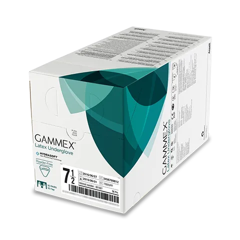 Rukavice operační GAMMEX Latex Underglove, vel. 9,0 (ks=pár)