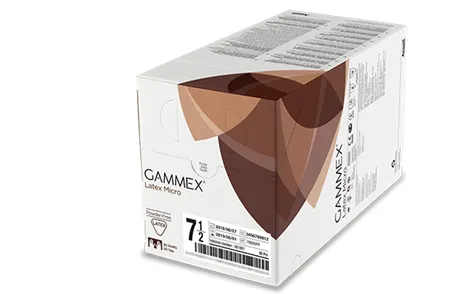 Rukavice operační, bezpudrové GAMMEX Latex Micro, vel. 7