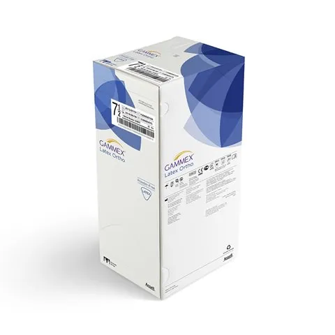 Rukavice operační GAMMEX Latex Ortho, bezpudrové, vel. 7,5 (ks=pár)