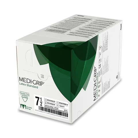 Rukavice operační Medi-Grip Latex Standard, vel. 9,0 (ks=pár)