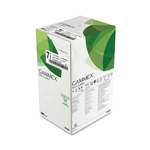 Rukavice operační vel. 6,5, GAMMEX Non-Latex, bezpudrové (ks=pár)