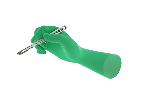 Rukavice operační vel. 7,5, GAMMEX Non-Latex, bezpudrové (ks=pár)