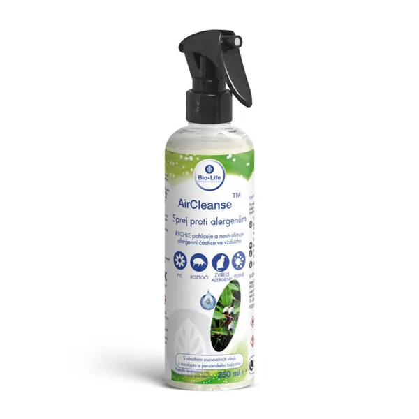 Air Cleanse sprej proti pylům a dalším alergenům 250 ml