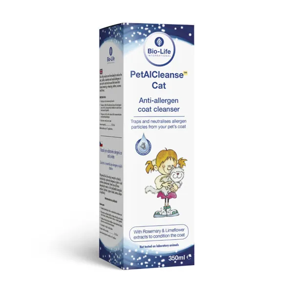 Petal Cleanse/Cat odstraňovač alergenů z koček, papoušků nebo hlodavců 350 ml