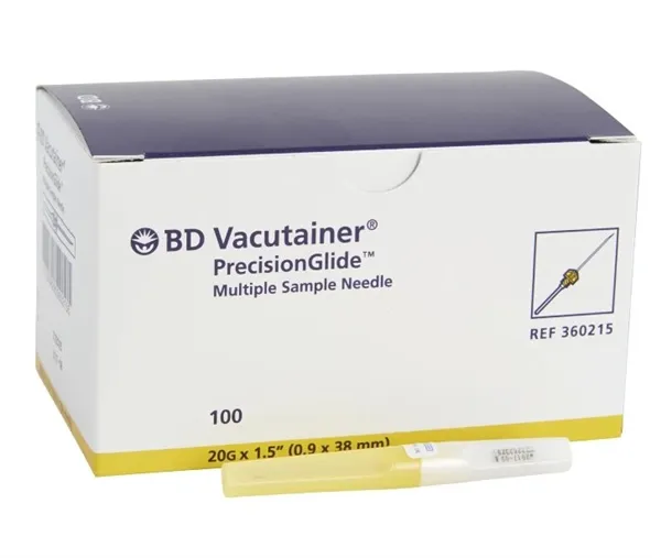 Jehla  žlutá Vacutainer 0.90 x 38 mm
