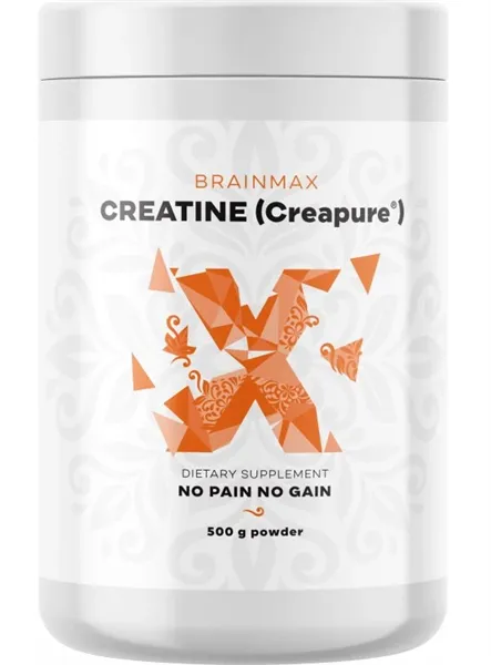 BrainMax Creatine (Creapure®), Kreatin monohydrát, 500 g