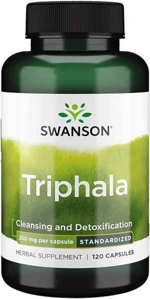 Swanson Triphala 250 mg, 120 kapslí