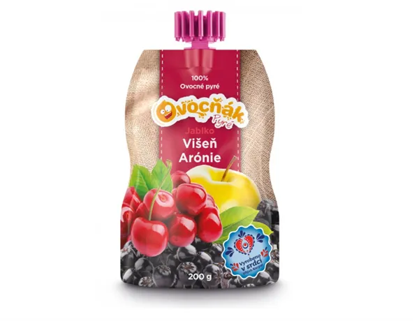 Višňové pyré s aronií 200g