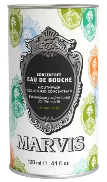Ústní voda Marvis Strong Mint Mouthwash 120 ml koncentrát
