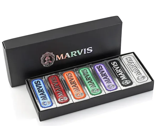 Sada zubních past Marvis 7x25ml