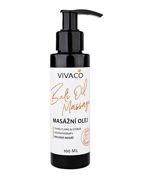 Masážní olej balijská masáž Ylang-Ylang a Citrus 100ml