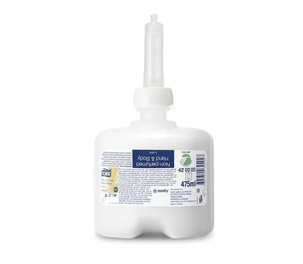 Krém na ruce a tělo Tork, neparfémovaný, 475 ml S2