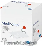 Medicomp 5 x 5 cm, nesterilní komprese, netkaný tex.,100 ks