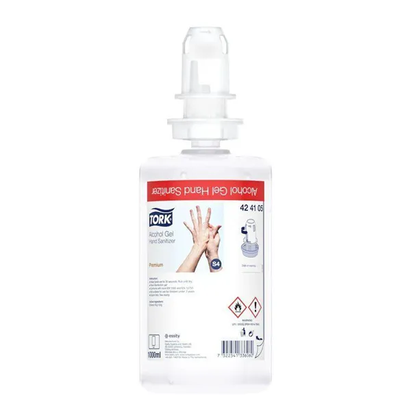 Dezinfekční prostředek Tork Alcohol gelový, S4, 1000 ml