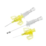 Kanyla i.v. Introcan Safety 3, G24, 0,7x19 mm, žlutá, s křidélky 