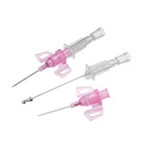 Kanyla i.v. Introcan Safety 3,G20,1,1x 32 mm, růžová, s křidélky