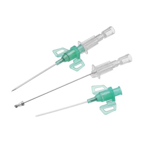 Kanyla i.v. Introcan Safety 3, G18, 1,3x45 mm, zelená, s křidélky