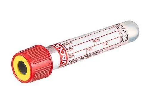 Zkumavka VACUETTE červená, 4 ml, pro přípravu séra