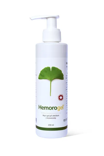 Hemorogel mycí gel 200ml CZ/SK