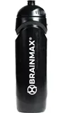 BrainMax láhev na kolo a sport, bidon, černá, 750 ml