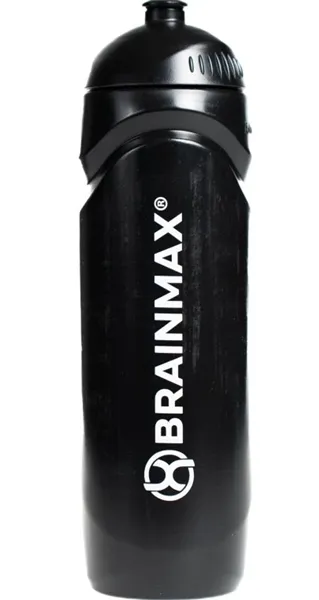 BrainMax láhev na kolo a sport, bidon, černá, 750 ml