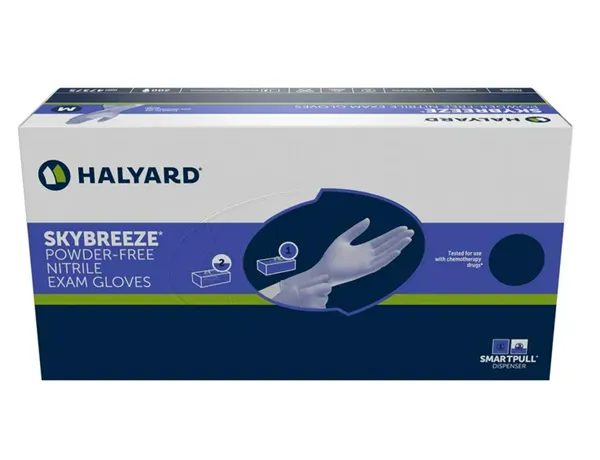 Rukavice nitrilové, vyšetřovací Skybreeze, modré, vel. XL