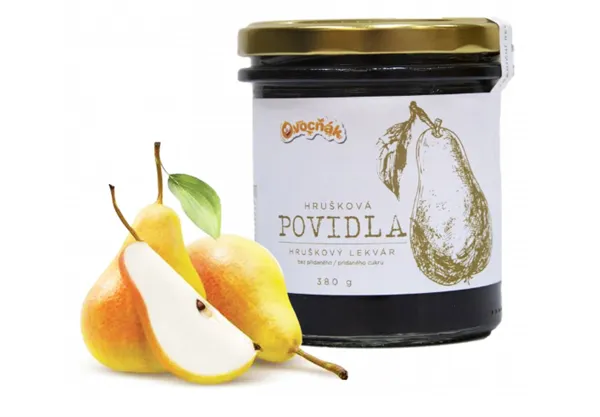 Povidla hrušková 380g