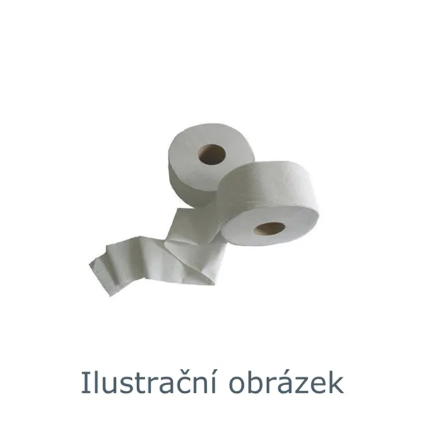 Toaletní papír 2-vrstvý Jumbo 280, recyklovaný, 75% bělost