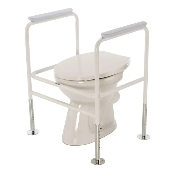 Podpěra na WC bílá, fixační