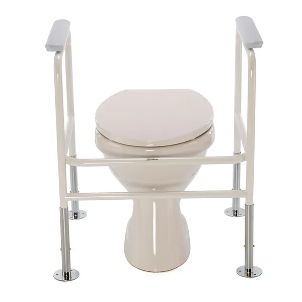 Podpěra na WC bílá, fixační