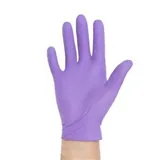 Rukavice Nitril Safeskin purple, L, bezprašné