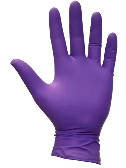 Rukavice Nitril Safeskin purple, XS, bezprašné