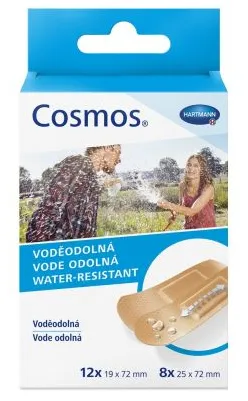 Cosmos náplasti na rány, voděodolná 5 velikostí