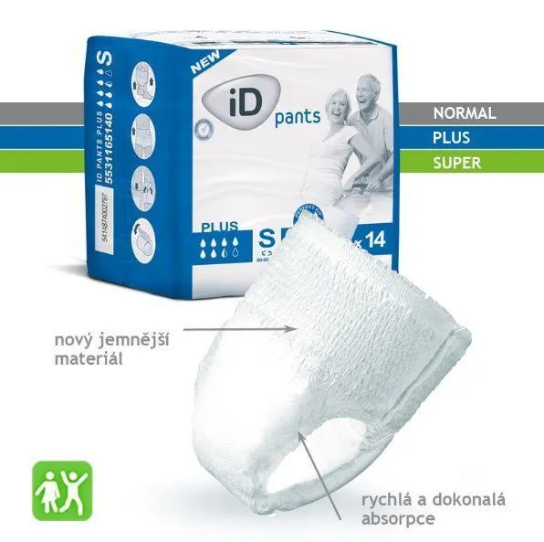 iD Pants plenkové kalhotky navlékací  vel. M Super