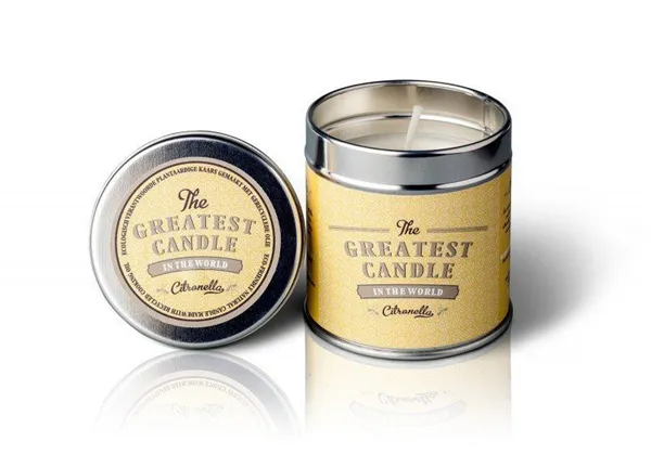 The Greatest Candle Vonná svíčka v plechovce (200 g) - citronela