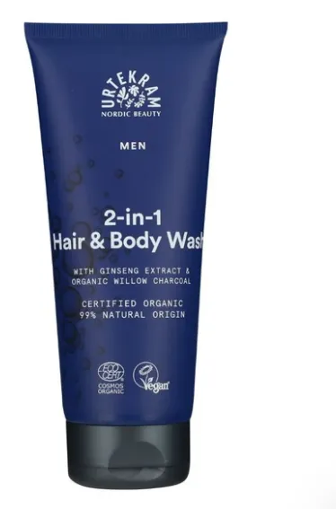 Urtekram Pánský sprchový gel a šampon 2v1 BIO (200 ml)