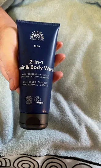 Urtekram Pánský sprchový gel a šampon 2v1 BIO (200 ml)