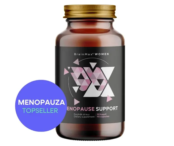 BrainMax Women Menopause Support, podpora při menopauze, 90 rostlinných kapslí