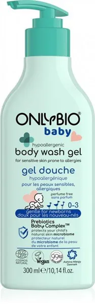 OnlyBio Hypoalergenní mycí gel pro děti 300 ml