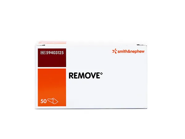Remove 7 cm x 3 cm