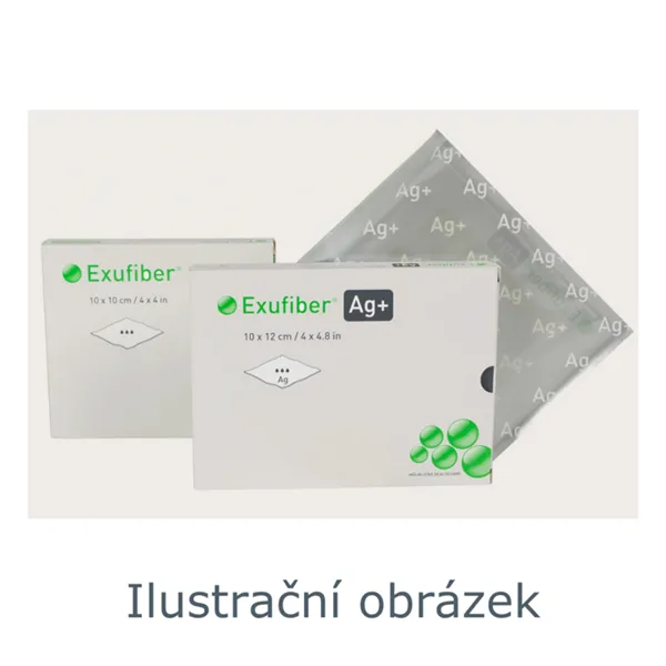 Exufiber Ag+  10 x 10 cm 10ks