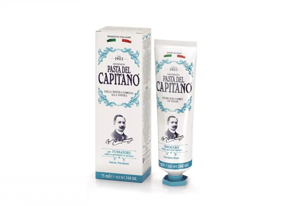 Premium zubní pasta pro kuřáky 75 ml Pasta del Capitano