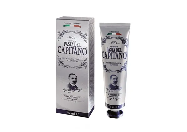 Premium zubní pasta bělící se sodou 75 ml Pasta del Capitano
