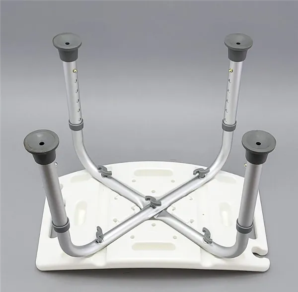 Stolička do sprchy hranatá s držákem sprchy nos. 120kg